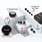 FlyHugz® Noise Reducing Travel Earplugs (Retail)