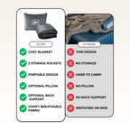 FlyHugz® Blanket & Comfort Bag