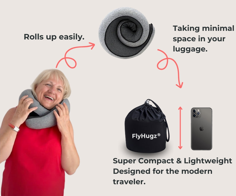 The Original FlyHugz® Travel Pillow