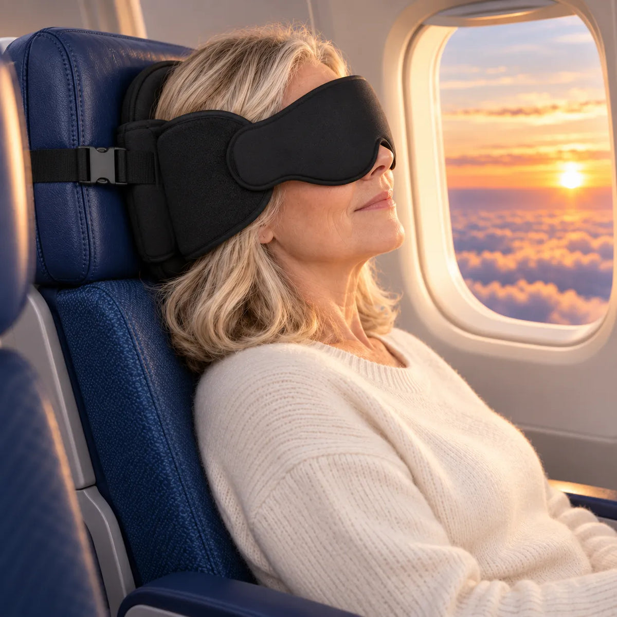 The FlyHugz® Upright Sleep Mask